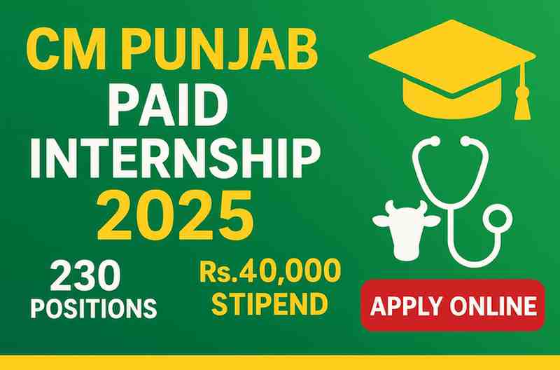 CM PAID INTERSHIP FOR STUDENTS 2025