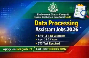 Govt. Dept : Environment, Climate Change & Coastal Development Department, Sindh