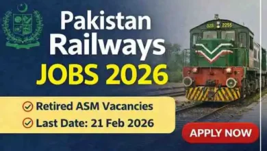 Govt. Dept : Pakistan Railways Divisional Office, Rawalpindi